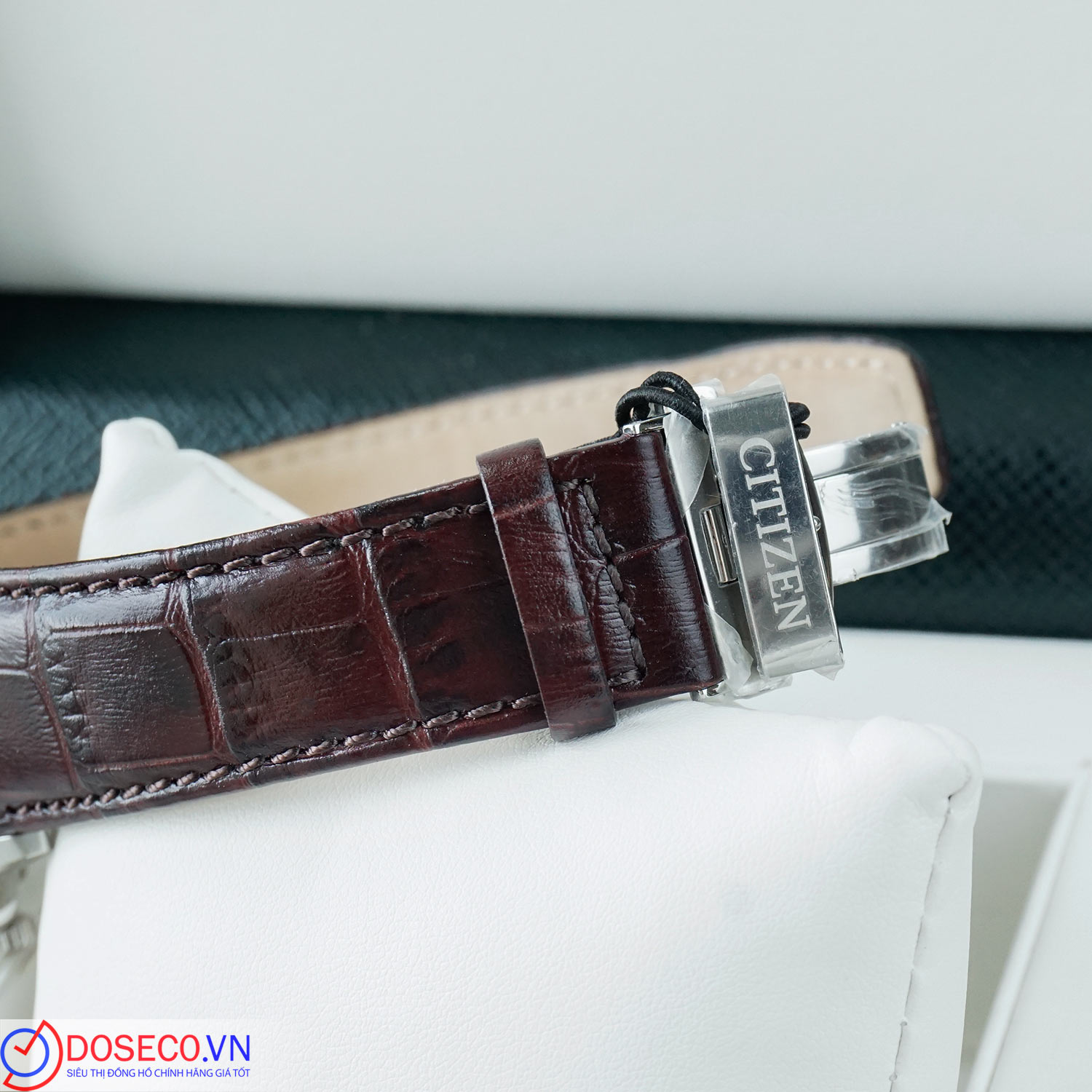 Orologio da uomo Citizen Eco-Drive Garrison Super Titanium quadrante nero BM8560-29E 100M